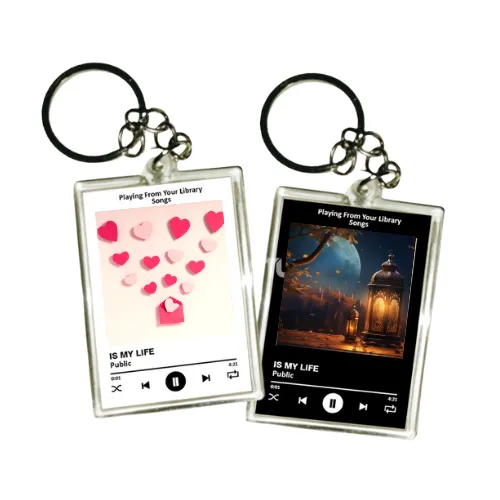 Gantungan Kunci Custom QR Code